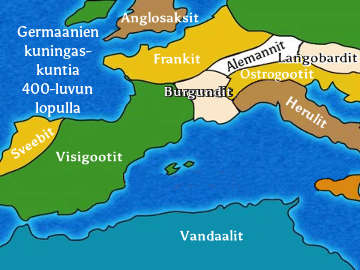 germaanien kuningaskunnat